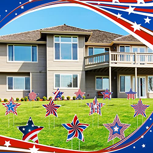 Reusable Patriotic Outdoor Yard Signs