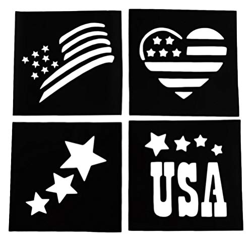 Patriotic Face Paint Set for Holidays