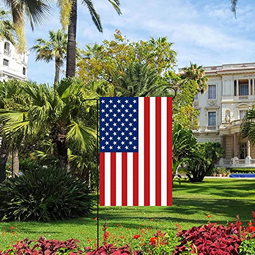 Patriotic Garden Flags, Double-Sided, Vibrant Colors