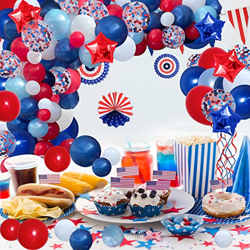 Nautical & Patriotic Balloon Garland Kit