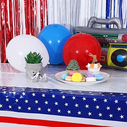 Patriotic Tableware Set for July 4th Party