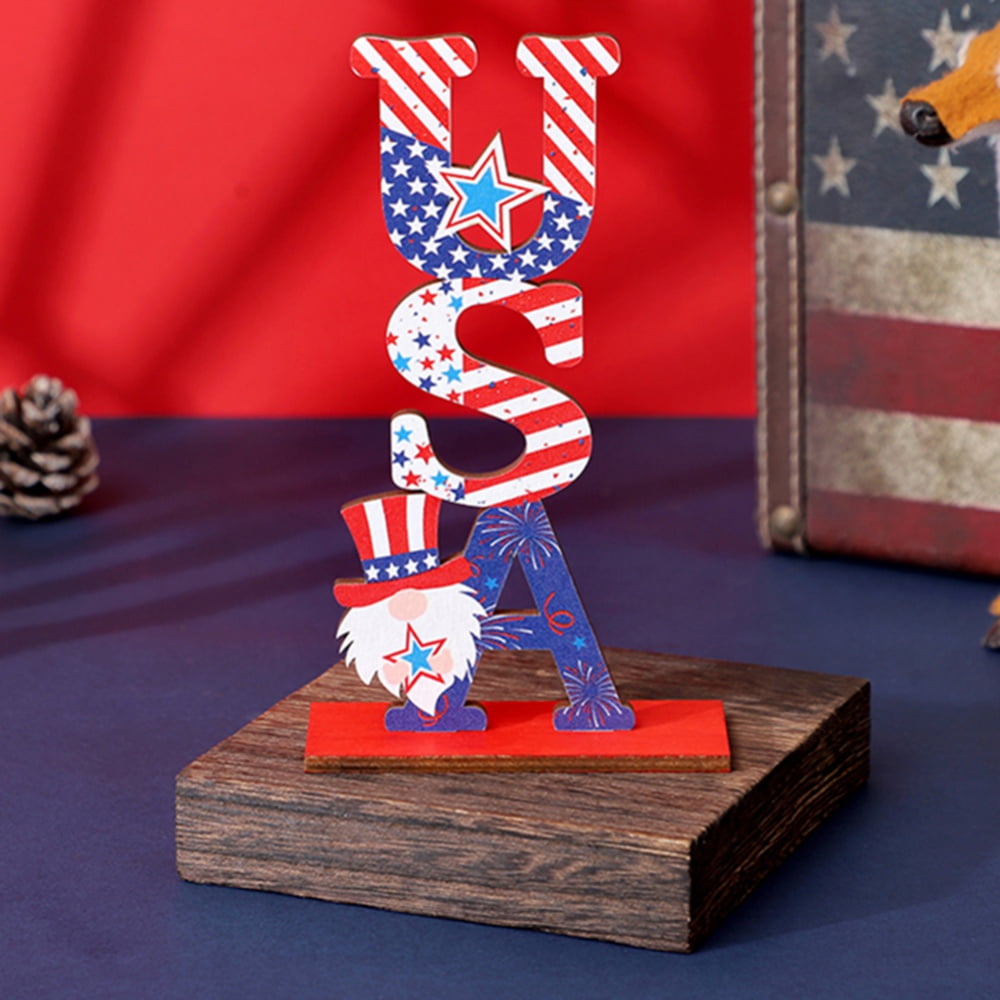 Patriotic Table Centerpiece for Independence Day
