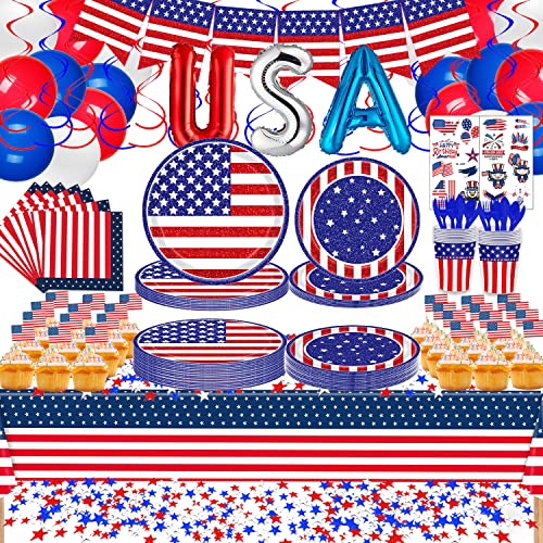 Patriotic Party Kit for 24 Guests