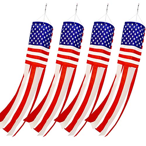 American Flag Windsocks for 4th of July