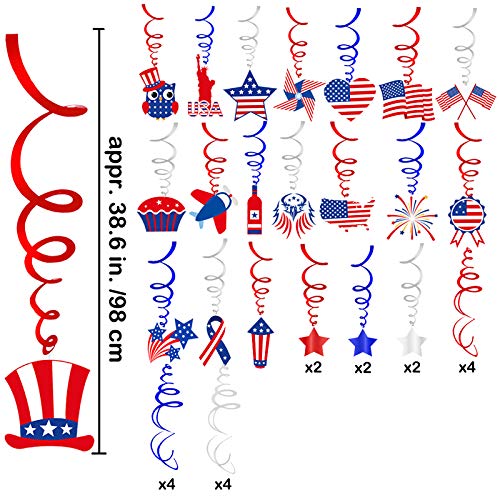 Patriotic Party Decoration Assortment for Independence Day