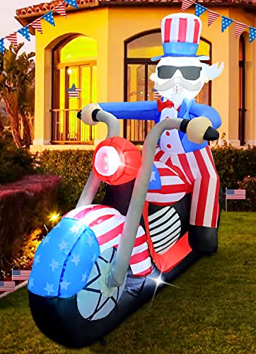 6FT LED Uncle Sam Inflatable Decoration