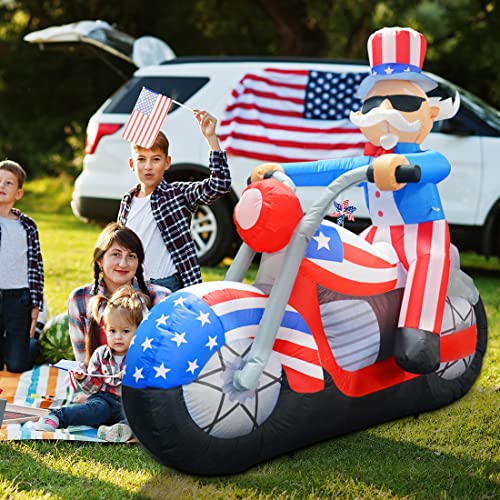 6FT LED Uncle Sam Inflatable Decoration