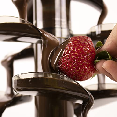 Nostalgia 4 Tier Electric Chocolate Fondue Fountain