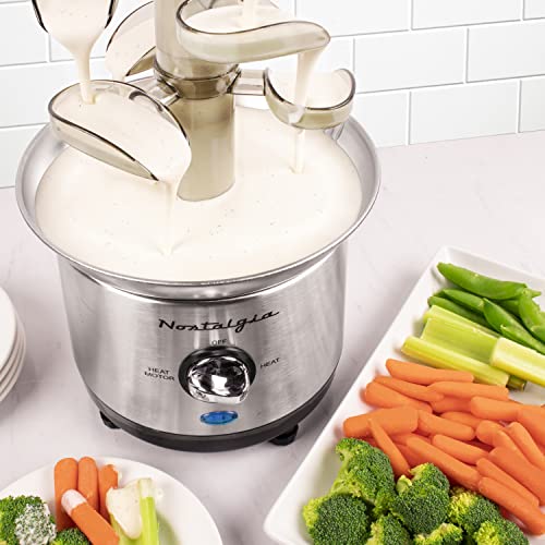 Nostalgia 4 Tier Electric Chocolate Fondue Fountain