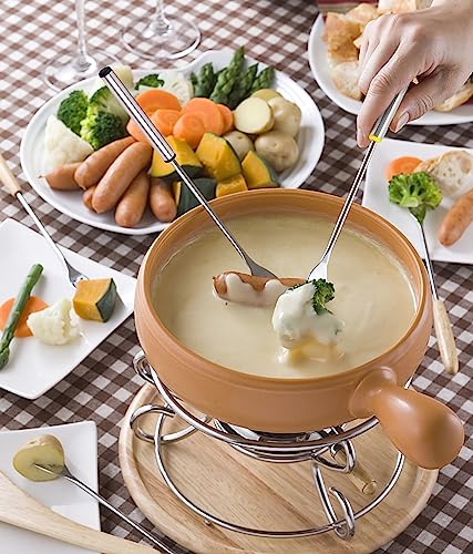 12 Color Coded Fondue Forks for Chocolate Fountains