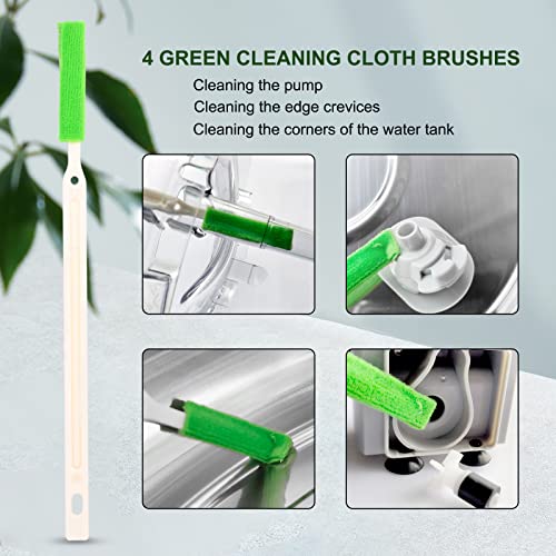 Cat Fountain Cleaning Kit: Brush, Sponge, Storage Box