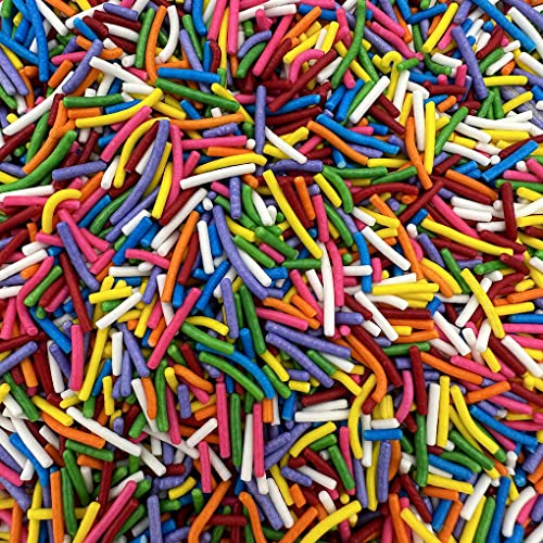 Rainbow Edible Sprinkles for Baking & Decoration