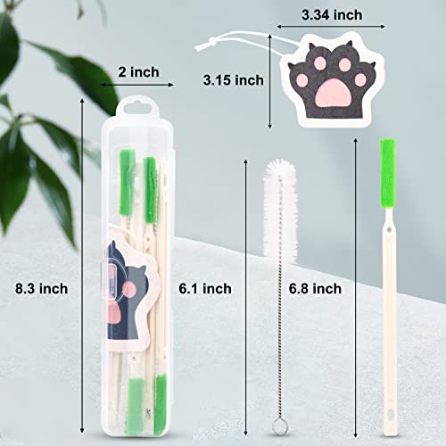 Cat Fountain Cleaning Kit: Brush, Sponge, Storage Box