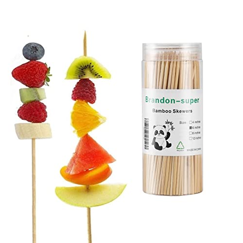 Natural Bamboo Skewers for BBQ, Appetizers & More!