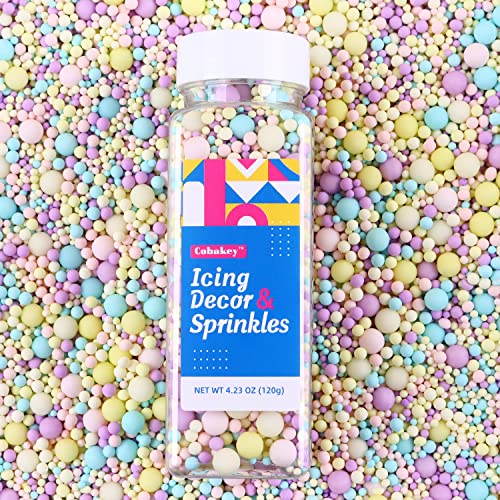 Edible Sprinkles for Cake Decorating, Cookie, Cupcake