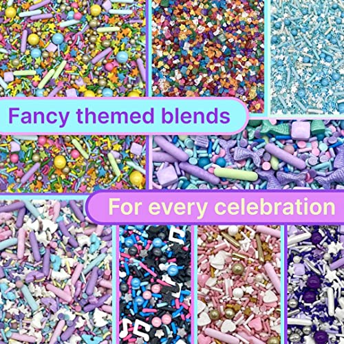 Assorted Rainbow Sprinkles for Cake Decorating and More