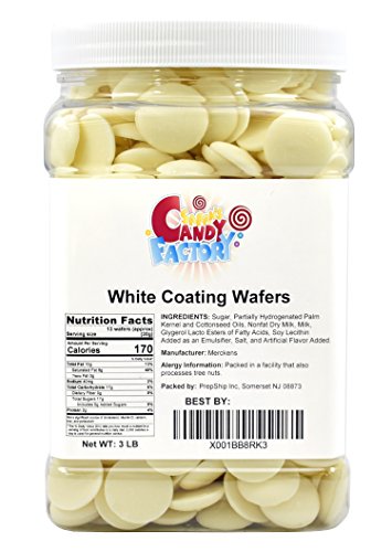 Sarah's Candy Factory Coating Melting Wafers - White Chocolate