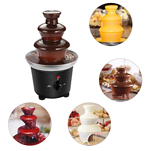 Stainless Steel Party Chocolate Fountain for Events (Mysterious Black)