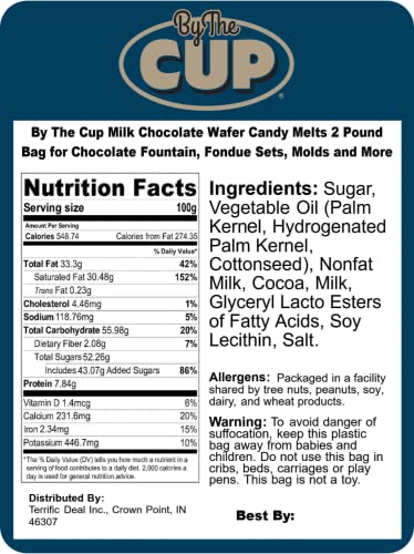 Milk Chocolate Melting Wafers - Perfect for Chocolate Fountains