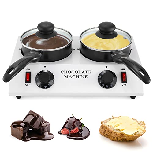 Dyna-Living Electric Chocolate Melting Pot - Double Heads
