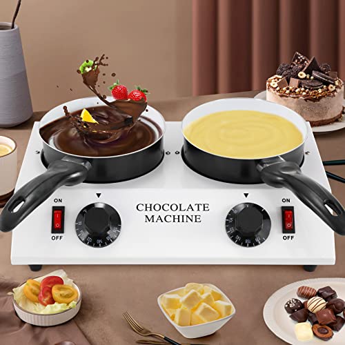 Dyna-Living Electric Chocolate Melting Pot - Double Heads