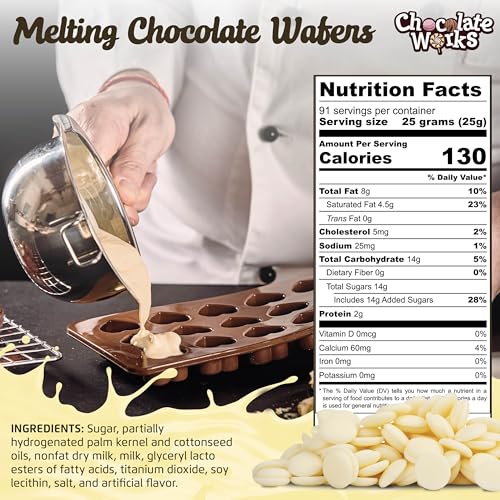 5 lb. Bag of White Chocolate Melting Discs