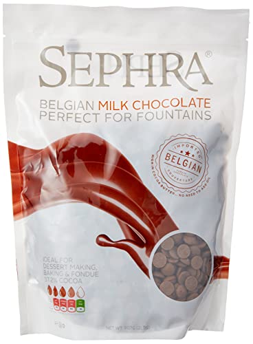 Sephra Belgian Milk Chocolate Fondue for Chocolate Fountains (2 LBS)