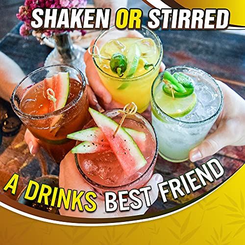 Handmade bamboo cocktail picks, ideal for events