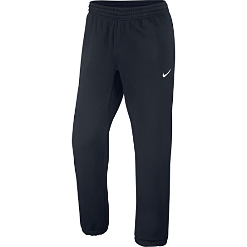 Nike Club Cuff Pants-Swoosh Men's Tracksuit Bottoms , 611459-473 , blue - Dark Obsidian/White, L