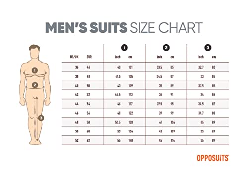 OppoSuits Solid Color Prom Tuxedo for Men Comes with Pants, Jacket and Bow tie