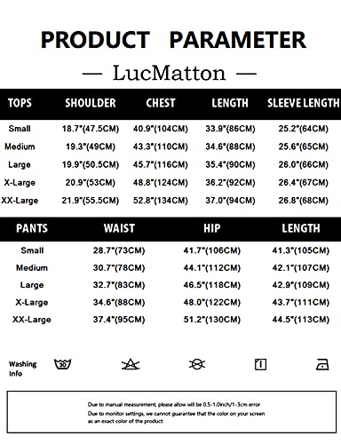 LucMatton Men's 2 Piece Outfits Long Sleeve Button Down African Dashiki Shirts and Pants Set Traditional Ethnic Suits Dark Green Gold Medium