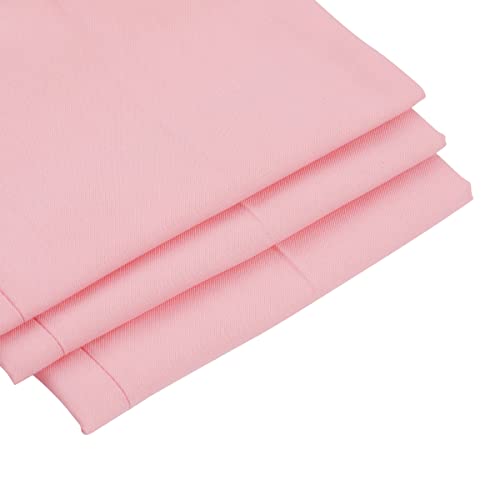 YOUTHUP Men's 2 Piece Suits Double Breasted Formal Slim Fit Suit Peak Lapel Blazer and Trousers, Pink, L