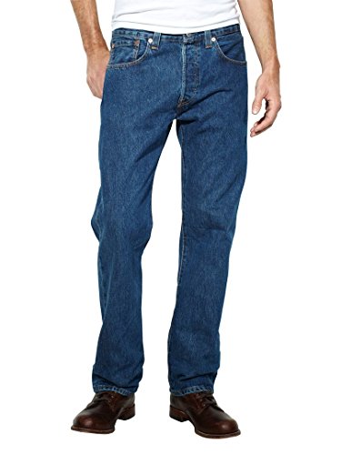 Levi's Men's 501® Original Fit Jeans Stonewash, 34W / 32L
