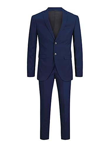 Jack & Jones Men's Jprblafranco Business Suit Pants Set, Medieval Blue, 40 UK
