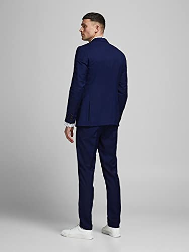 Jack & Jones Men's Jprblafranco Business Suit Pants Set, Medieval Blue, 40 UK