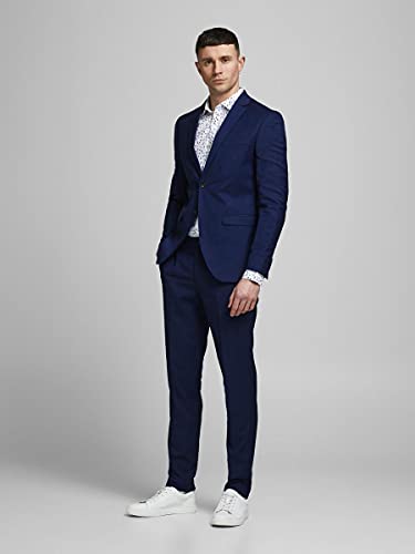 Jack & Jones Men's Jprblafranco Business Suit Pants Set, Medieval Blue, 40 UK