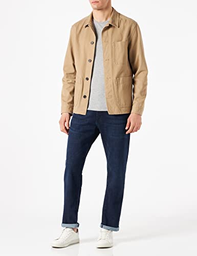 BOSS Mens Maine BC-L-P Blue Regular-fit Jeans in Super-Stretch Denim