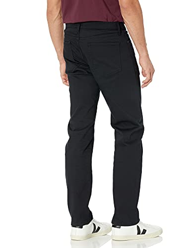 Amazon Essentials Men's Straight-Fit Jean, Black, 34W / 28L