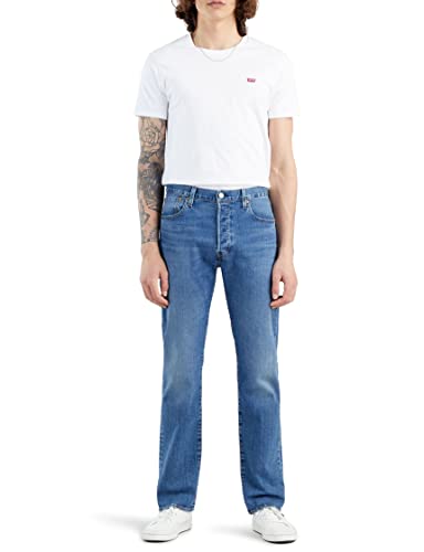 Levi's Men's 501® Original Fit Jeans Bulldog Indigo Mask, 38W / 32L