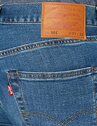 Levi's Men's 501® Original Fit Jeans Bulldog Indigo Mask, 38W / 32L