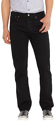 Levi's Men's 501® Original Fit Jeans Stonewashed Black, 32W / 32L