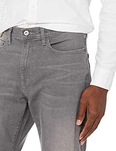 Amazon Essentials Men's Straight-Fit Jean (Previously Goodthreads), Grey, 30W / 28L