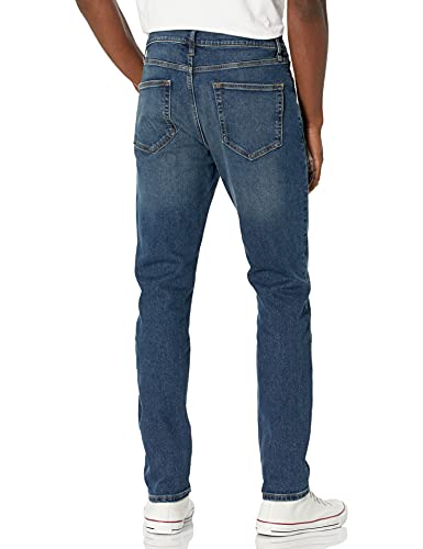 Amazon Essentials Men's Comfort Stretch Slim-Fit Jean (Previously Goodthreads), Medium Blue, 42W / 30L