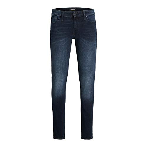 Jack & Jones Men's Jjiliam Jjoriginal Agi 004 Noos Skinny Jeans, Blue (Blue Denim Blue Denim), 32W / 32L