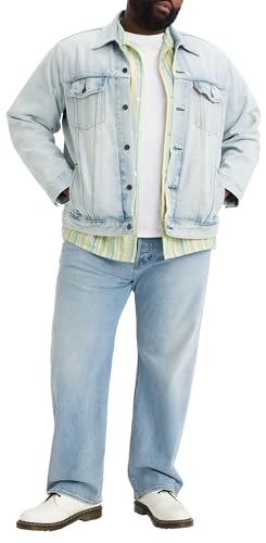 Levi's Men's 501 Original Fit Big & Tall Jeans, Stretch It Out, 42W / 34L