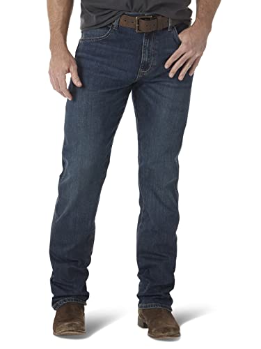Wrangler Men's Retro Slim Fit Straight Leg Jean, Portland, 42W x 32L