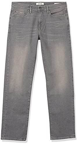 Amazon Essentials Men's Straight-Fit Jean (Previously Goodthreads), Grey, 30W / 28L