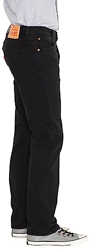 Levi's Men's 501® Original Fit Jeans Stonewashed Black, 32W / 32L