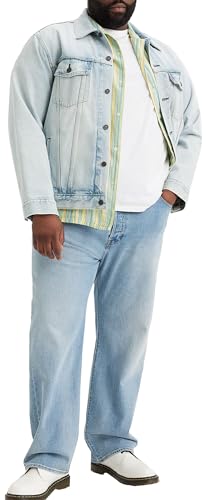 Levi's Men's 501 Original Fit Big & Tall Jeans, Stretch It Out, 42W / 34L