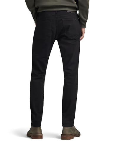G-STAR RAW Men's 3301 Slim Jeans, Black (pitch black 51001-B964-A810), 32W / 32L